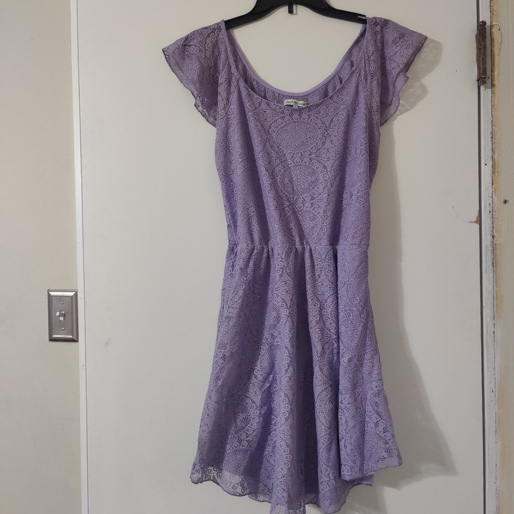 Purple Mini Dress
